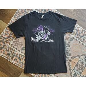 The Crazy Joka Joker Y2K Style Black Shirt L